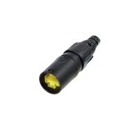 Neutrik - ethercon - couleur noir - Boîtier de connecteur d'antenne pour cable avec languette de maintien de et couvercle de protection de