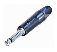 Jack 6.35 mm mâle, droit Neutrik NP2X-BAG-CON Nombre de pôles: 2 mono noir 1 pc(s)