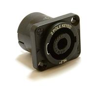 Neutrik Keyed 2 Pôles Speakon Châssis Montage PA Soudure Borne Femelle NL2MP