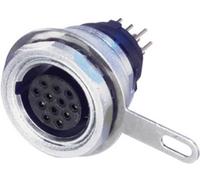 Neutrik MPF12-V Cosse cylindrique mâle embase femelle, verticale Nombre total de pôles: 12 Série (connecteur rond): miniCON