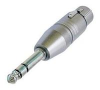 Neutrik - Adaptateur xlr NA3FP xlr femelle - Jack mâle 6.35 mm stéréo 1 pc(s) - argent