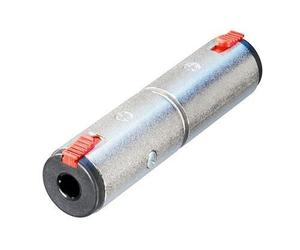 Neutrik NA3JJ Adaptateur Jack 1/4" À Jack 1/4", Mono, Stéréo, TRS (6,35mm)