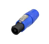 Neutrik NAC3FCA-1 - Connecteur de câble verrouillable, power-in, bornes à vis, bleu, insert V-0