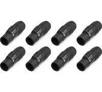 NEUTRIK NAC3M-TRUE1-S Lot de 8 supports de câble d'alimentation True1 20 A