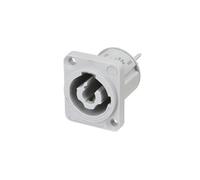 Neutrik NAC3MPXXB Powercon Fiches Encastrables Powerout Gris,Flachsteckzungen