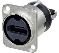 Neutrik NAHDMI-W HDMI embase femelle, contacts droits Nombre de pôles: 19 argent 1 pc(s)