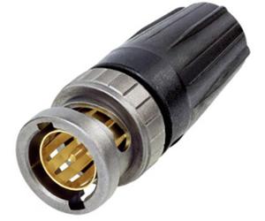 Neutrik NBNC75BLP9X Connecteur BNC mâle, droit 75 Ω 1 pc(s)