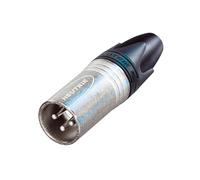 XLR mâle, droit Neutrik NC3MXX Nombre de pôles: 3 argent 1 pc(s)