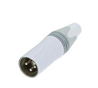 Neutrik NC3MXX-WT fiche XLR 3 broches mâle