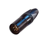 Neutrik NC4MXX connecteur de fils XLR Noir, Argent