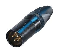 NEUTRIK - NC4MXX-B - Connecteur XLR mâle 4 broches - Noir