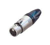Neutrik Connecteur XLR femelle droit NC5FXX – 5 pôles – argent – 1 pc(s)