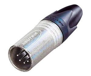 Neutrik NC5MXX - Embase XLR 5 pôles mâle, nickelée