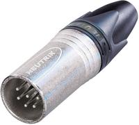 Neutrik Connecteur XLR mâle droit NC6MXX 6 pôles argent 1 pièce