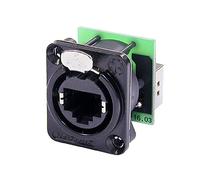 Neutrik NE8FDP-B - Embase RJ45 dos à dos