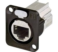 Neutrik Connecteur RJ45 etherCON D NE8FDX-P6-B – femelle droit 8P8C noir