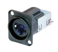 Embase femelle EtherCon® RJ45 CAT6 Neutrik NE8FDY-C6-B RJ45 embase femelle NE8FDY-C6-B Pôle: 8P8C noir 1 pc(s)