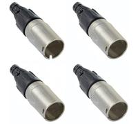 Neutrik NE8MX RJ45 Cat 5 EtherCon Lot de 4 boîtiers robustes pour câble EtherCon