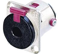Neutrik NJ3FP6C Connecteur jack 6,35 mm à bride femelle, contacts droits Nombre de pôles : 3 stéréo argent 1 pièce