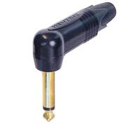 Neutrik NP2RX-B 1/4" phone plug Noir connecteur de fils - Connecteurs de fils (1/4" phone plug, Noir, Or, 14,5 mm, -20 - 65 °C)