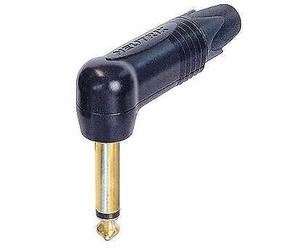 Neutrik NP2RX-B Prise Mono 1/4 Pouce Angled Doré Pour Guitare