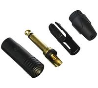 Jack 6.35 mm mâle, droit Neutrik NP2X-B Nombre de pôles: 2 mono noir 1 pc(s)