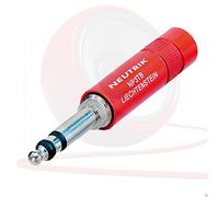 Neutrik NP3TB-B Prise 'B-Gauge' Rouge. Jack TRS Équilibré Pro.