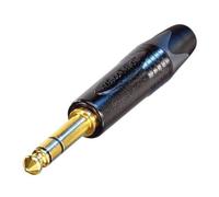 Neutrik NP3X-B connecteur de fils 1/4" phone plug Noir
