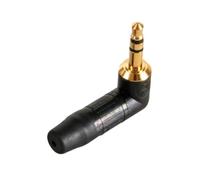 Neutrik Prise jack stéréo NTP-3RCB coudée Noir 3,5 mm