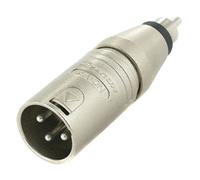 Neutrik NTR-NA2MPMM - Adaptateur pour câble (XLR, RCA, argent)