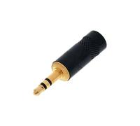Neutrik NYS231BG - Connecteur audio - mini-phone stereo 3.5 mm mâle - noir