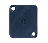 NEUTRIK - PLAQUETTE BORGNE POUR CONNECTEUR TYPE D - NOIRE
