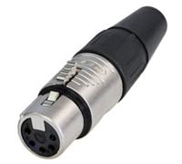 Neutrik Rean RC5F-B connecteur XLR 5 broches femelle