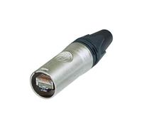 Neutrik RJ45 connectique etherCON CAT6 A NE8MX6 RJ45 mâle, droit Pôle: 8P8C nickel 1 pc(s)