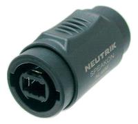 Neutrik Adaptateur pour haut-parleur NL4MMX – Speakon mâle vers Speakon femelle – 1 pièce