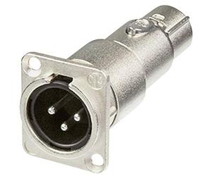 Neutrik Ufixt Adaptateur XLR Connecteurs de panneau d'alimentation, 3 pôles - UFIXT-000019934 174 ;