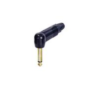 Neutrik Jack 6,35 mm mâle coudé 90° NP2RX-B – 2 pôles mono noir 1 pièce