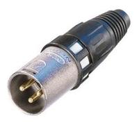 NEUTRIK - NC3MXCC - Connecteur XLR mâle 3 broches pour signaux AES/EBU