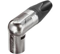 NEUTRIK® XLR, 5 broches , connecteur de câble métallique, technique de soudage, contact(s) argenté(s), coudé(s), couleur nickel