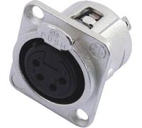 NEUTRIK XLR femelle encastrable 4 pôles NC4FDL-1