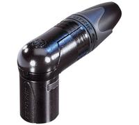 Neutrik XLR mâle coudé NC3MRX-B 3 broches noir/doré