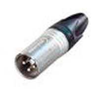XLR mâle, droit Neutrik NC3MXX Nombre de pôles: 3 argent 1 pc(s)