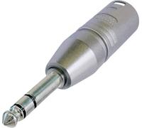 Neutrik Adaptateur NA3MP XLR mâle – Jack mâle 6,35 mm stéréo – 1 pièce