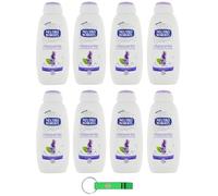 Neutro Roberts Bagnodoccia Rilassante con Lavanda Lot de 8 gels douche relaxants à la lavande 450 ml + porte-clés Beni Culinari