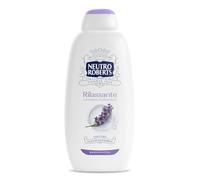 NEUTRO ROBERTS Baignoire Corps Relaxant avec Lavanda et Patchouli, pour une peau détendue et détériorée, Ingrédients d'origine naturelle, sans savon, Dermatologiquement testé, Flacon de 600 ml