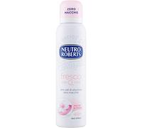 Neutro Roberts Deo Fresco Rosa Lot de 6 déodorants en spray avec monoï et freesia - Sans sels d'aluminium 150 ml + Italian Gourmet Polpa 400 g