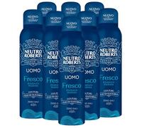 Neutro Roberts Déodorant Homme Spray 48h Sans Sels D'Aluminium Pour Une Respiration Naturelle Sans Poussière Ne Laisse Pas De Taches Sur Les Vêtements - 8 Flacons De 150ml