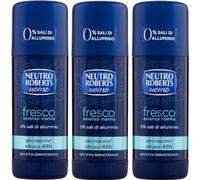 Neutro Roberts Fresco Essenza Marina Lot de 3 déodorants en stick à l'essence de la mer 40 ml