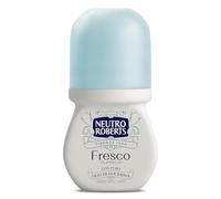 Neutro Roberts, Roll-on classique frais sans sel d'aluminium, pas de taches, avec de l'huile de glycérine pure, déodorant pour homme et femme, 100 % plastique recyclé, 50 ml, 48h