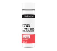 Neutrogena, Exfoliant Liquide Anti-Boutons plus 7% Aha plus Panthénol (125 ml) - Soin Visage Anti-Boutons avec Acide Glycolique plus Acide Citrique - Exfoliant pour Peaux à Tendance Acnéique
